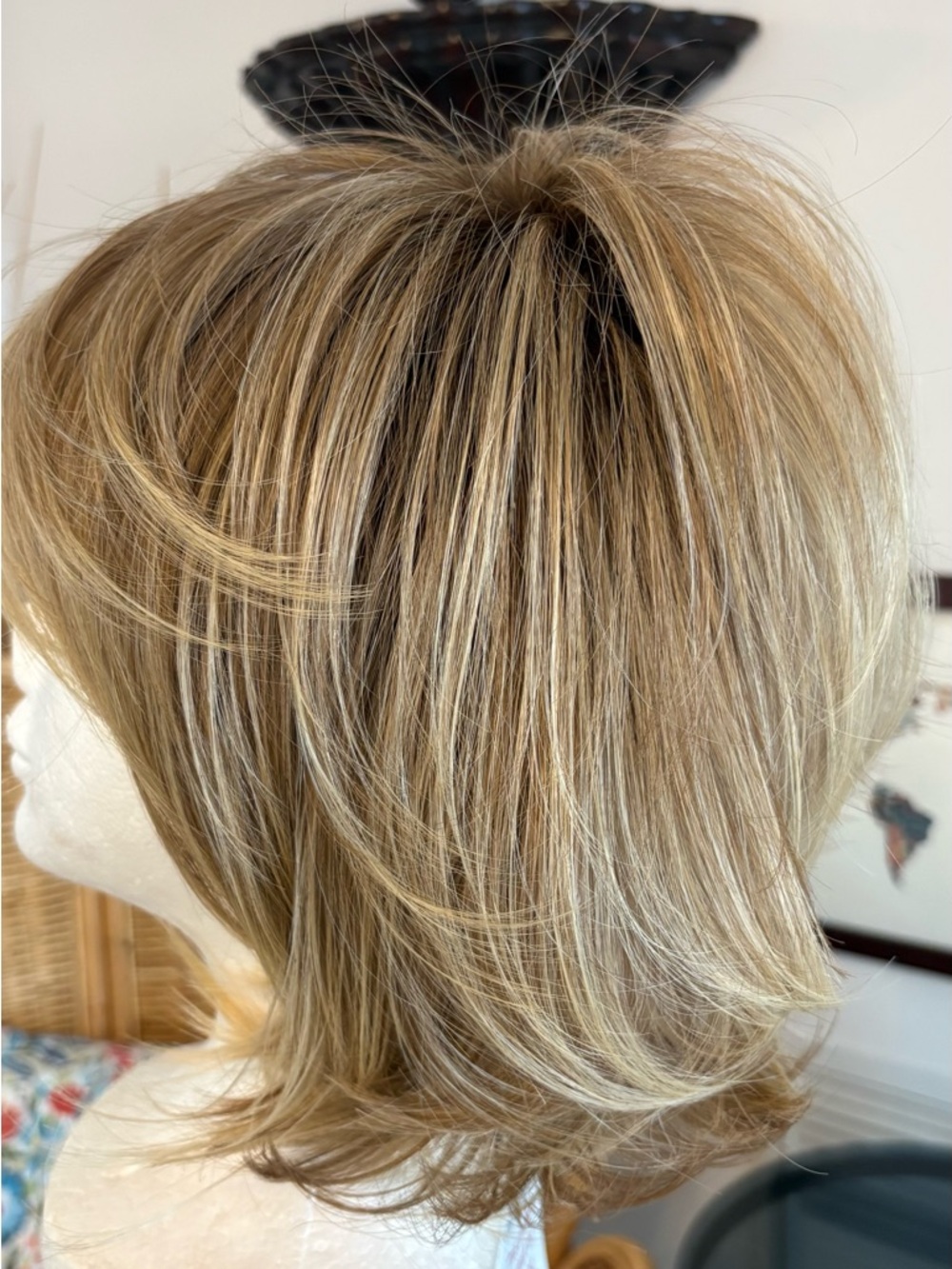 PAULA YOUNG Jamie Lynn Sun Kissed Blonde Rooted HF Synthetic Wig! NEW! - Picture 5 of 15